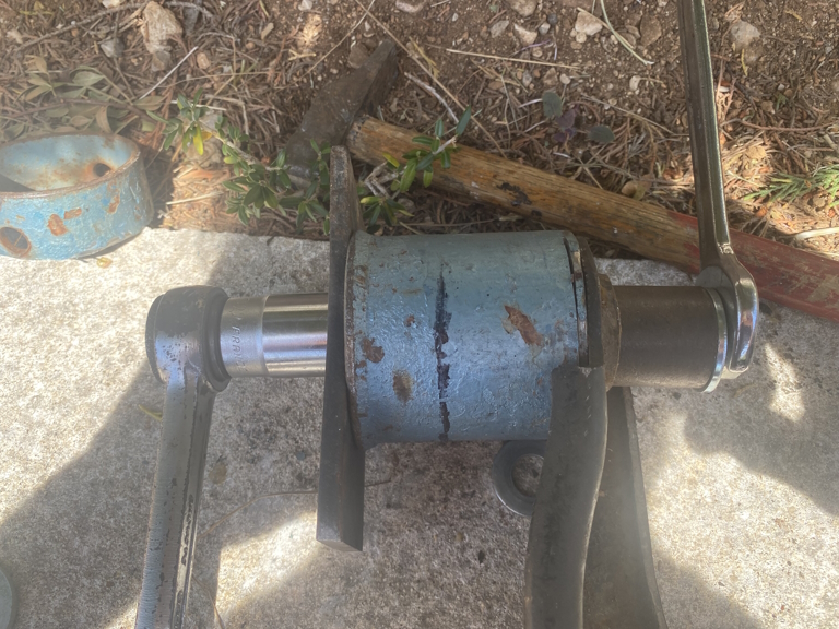 Démontage des paliers avec système maison